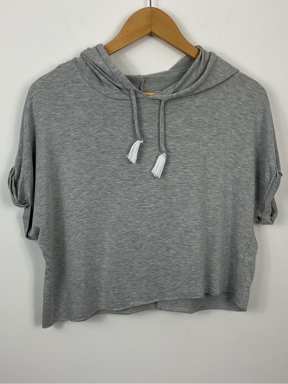 Beyond Yoga Good Start Cropped Yoga Hoodie Womens Size Small